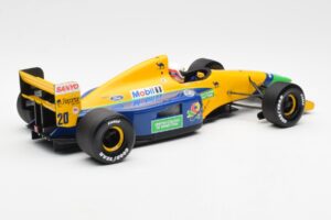 Benetton Ford B191B #20 M. Brundle F1 Early Season 1992 Minichamps 1:18 100920120 Metalas - nuotrauka 2 iš 6