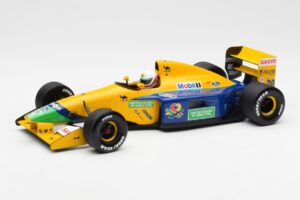 Benetton Ford B191B #20 M. Brundle F1 Early Season 1992 Minichamps 1:18 100920120 Metalas