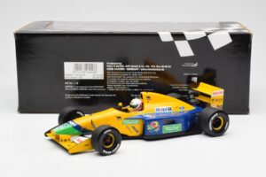 Benetton Ford B191B #20 M. Brundle F1 Early Season 1992 Minichamps 1:18 100920120 Metalas - nuotrauka 6 iš 6