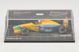 Benetton B191B Ford #20 M. Brundle Early Season F1 1992 Minichamps 1:43 400920120 Metalas - nuotrauka 4 iš 5