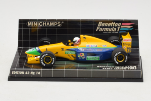 Benetton B191B Ford #20 M. Brundle Early Season F1 1992 Minichamps 1:43 400920120 Metalas