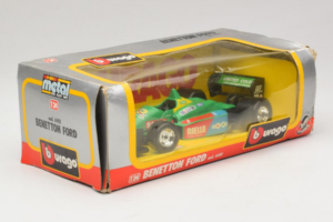 Benetton B190 Ford #20 N. Piquet F1 1990 Bburago 1:24 6102 Metalas - nuotrauka 2 iš 3