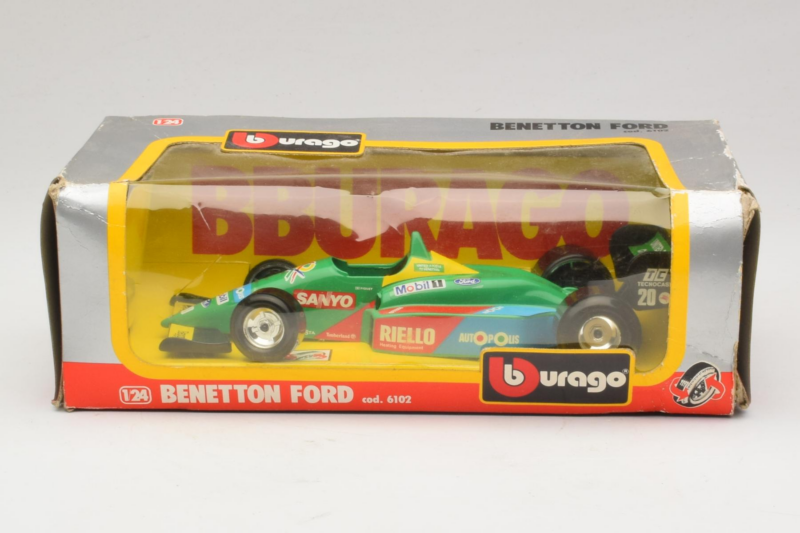 Benetton B190 Ford #20 N. Piquet F1 1990 Bburago 1:24 Benetton B190 Ford #20 N. Piquet F1 1990 Bburago 1:24 6102 Metalas