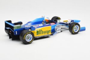 Benetton B195 Renault #1 M. Schumacher Winner Japanese GP 1995 Minichamps 1:18 510953401 Metalas - nuotrauka 2 iš 6