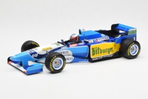 Benetton B195 Renault #1 M. Schumacher Winner Japanese GP 1995 Minichamps 1:18 510953401 Metalas