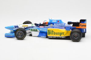 Benetton B195 Renault #1 M. Schumacher Canadian GP 1995 Minichamps 1:18 510950601 Metalas - nuotrauka 3 iš 6