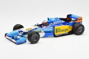 Benetton B195 Renault #1 M. Schumacher Canadian GP 1995 Minichamps 1:18 510950601 Metalas