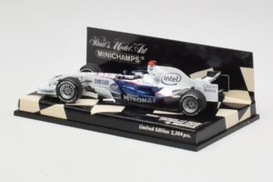 BMW Sauber F1.08 #5 N. Heidfeld Showcar 2008 Minichamps 1:43 400080083 Metalas - nuotrauka 3 iš 5