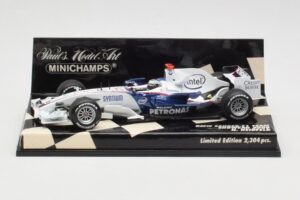 BMW Sauber F1.08 #5 N. Heidfeld Showcar 2008 Minichamps 1:43 400080083 Metalas