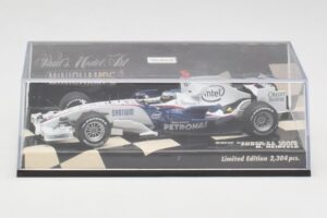 BMW Sauber F1.08 #5 N. Heidfeld Showcar 2008 Minichamps 1:43 400080083 Metalas - nuotrauka 5 iš 5