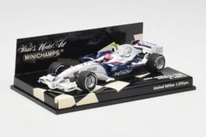 BMW Sauber F1.08 #4 R. Kubica Showcar 2008 Minichamps 1:43 400080084 Metalas - nuotrauka 2 iš 5