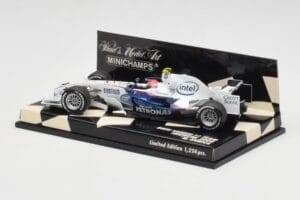 BMW Sauber F1.08 #4 R. Kubica Showcar 2008 Minichamps 1:43 400080084 Metalas - nuotrauka 3 iš 5