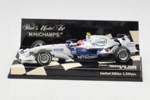BMW Sauber F1.08 #4 R. Kubica Showcar 2008 Minichamps 1:43 400080084 Metalas