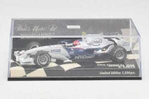BMW Sauber F1.08 #4 R. Kubica Showcar 2008 Minichamps 1:43 400080084 Metalas - nuotrauka 5 iš 5