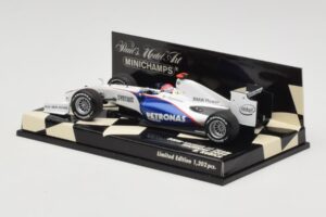 BMW Sauber F1.09 #4 R. Kubica Showcar 2009 Minichamps 1:43 400090075 Metalas - nuotrauka 3 iš 5