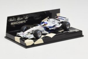 BMW Sauber F1.06 #11 J. Villeneuve F1 2006 Minichamps 1:43 400060017 Metalas - nuotrauka 2 iš 5