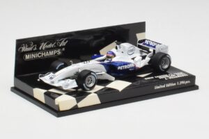 BMW Sauber F1.06 J. Villeneuve Showcar F1 2006 Minichamps 1:43 400060087 Metalas - nuotrauka 3 iš 5