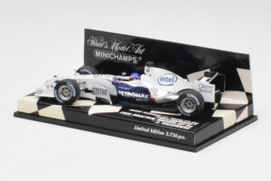 BMW Sauber F1.06 J. Villeneuve Wedding Edition F1 2006 Minichamps 1:43 400060117 Metalas - nuotrauka 2 iš 5