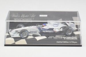 BMW Sauber F1.06 J. Villeneuve Wedding Edition F1 2006 Minichamps 1:43 400060117 Metalas - nuotrauka 4 iš 5