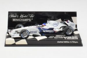 BMW Sauber F1.06 J. Villeneuve Wedding Edition F1 2006 Minichamps 1:43 400060117 Metalas