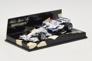BMW Sauber F1.06 #16 N. Heidfeld BMW Sauber F1 Team 2006 Minichamps 1:43 400060016 Metalas - nuotrauka 2 iš 5