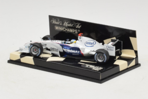 BMW Sauber F1.06 #16 N. Heidfeld BMW Sauber F1 Team 2006 Minichamps 1:43 400060016 Metalas - nuotrauka 3 iš 5