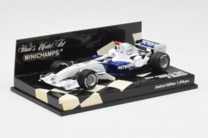 BMW Sauber F1.06 #16 N. Heidfeld F1 2006 Minichamps 1:43 400060086 Metalas - nuotrauka 3 iš 5