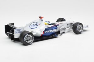 BMW Sauber F1.06 #16 N. Heidfeld F1 2006 Minichamps 1:18 100060016 Metalas - nuotrauka 2 iš 6