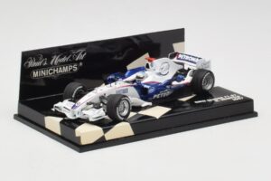 BMW Sauber F1.07 #3 N. Heidfeld Race Car 2007 Minichamps 1:43 400070009 Metalas - nuotrauka 2 iš 5