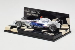 BMW Sauber F1.07 #3 N. Heidfeld Race Car 2007 Minichamps 1:43 400070009 Metalas - nuotrauka 3 iš 5