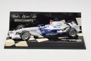 BMW Sauber F1.07 #3 N. Heidfeld Race Car 2007 Minichamps 1:43 400070009 Metalas