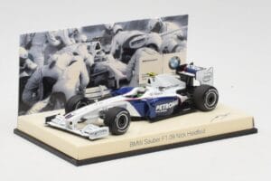 BMW Sauber F1.09 #6 N. Heidfeld F1 2009 v2 Minichamps 1:43 80422155795 Metalas - nuotrauka 2 iš 5