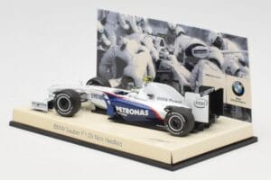 BMW Sauber F1.09 #6 N. Heidfeld F1 2009 v2 Minichamps 1:43 80422155795 Metalas - nuotrauka 3 iš 5