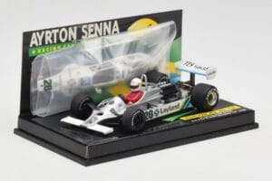Brabham BMW BT52B A. Senna Test Car Paul Ricard 14 November 1983 Minichamps 1:43 540834399 Metalas - nuotrauka 2 iš 5