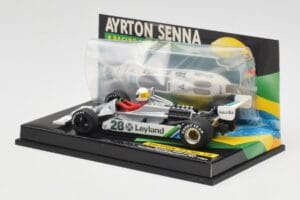 Brabham BMW BT52B A. Senna Test Car Paul Ricard 14 November 1983 Minichamps 1:43 540834399 Metalas - nuotrauka 3 iš 5