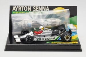 Brabham BMW BT52B A. Senna Test Car Paul Ricard 14 November 1983 Minichamps 1:43 540834399 Metalas