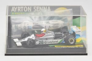 Brabham BMW BT52B A. Senna Test Car Paul Ricard 14 November 1983 Minichamps 1:43 540834399 Metalas - nuotrauka 5 iš 5