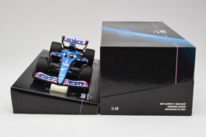 Alpine A522 #14 F. Alonso Australian GP 2022 Minichamps 1:18 147220314 Metalas - nuotrauka 6 iš 7