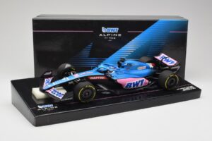 Alpine A522 #14 F. Alonso Australian GP 2022 Minichamps 1:18 147220314 Metalas - nuotrauka 7 iš 7