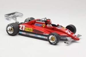 Ferrari 126C2 #27 G. Villeneuve GP Belgium 1982 MCG 1:18 MCG18629F Metalas - nuotrauka 4 iš 6