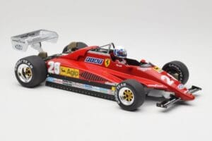 Ferrari 126C2 #28 D. Pironi GP Monaco 1982 MCG 1:18 MCG18628F Metalas - nuotrauka 4 iš 6
