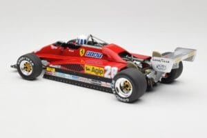 Ferrari 126C2 #28 D. Pironi GP Monaco 1982 MCG 1:18 MCG18628F Metalas - nuotrauka 5 iš 6