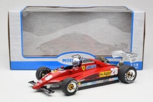 Ferrari 126C2 #28 D. Pironi GP Monaco 1982 MCG 1:18 MCG18628F Metalas - nuotrauka 6 iš 6
