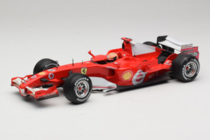 Ferrari 248 F1 #5 M. Schumacher German GP Hockenheimring 2006 Hot Wheels 1:18 J2887 Metalas