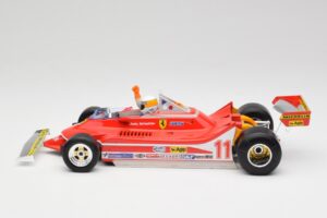 Ferrari 312T4 #11 J. Scheckter Italian Grand Prix F1 World Champion 1979 Bburago 1:18 18-16814-18-01544 Metalas - nuotrauka 3 iš 6