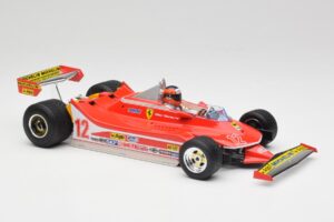 Ferrari 312T4 #12 G. Villeneuve United States Grand Prix East Winner 1979 Bburago 1:18 18-16814-18-01546 Metalas - nuotrauka 4 iš 6