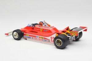 Ferrari 312T4 #12 G. Villeneuve United States Grand Prix East Winner 1979 Bburago 1:18 18-16814-18-01546 Metalas - nuotrauka 5 iš 6