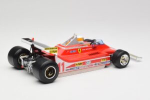 Ferrari 312T4 Short Tail #11 J. Scheckter Monaco Grand Prix 1979 Bburago 1:18 18-16814-18-01545 Metalas - nuotrauka 2 iš 6