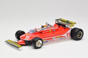 Ferrari 312T4 Short Tail #11 J. Scheckter Monaco Grand Prix 1979 Bburago 1:18 18-16814-18-01545 Metalas