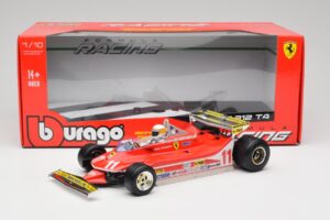 Ferrari 312T4 Short Tail #11 J. Scheckter Monaco Grand Prix 1979 Bburago 1:18 18-16814-18-01545 Metalas - nuotrauka 6 iš 6